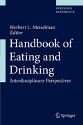 Cover: Handbook of Eating and Drinking - Springer