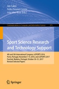 Cover: Sport Science Research and Technology Support - Springer