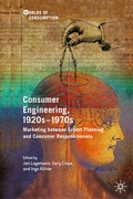 Cover: Consumer Engineering, 1920s-1970s - Palgrave Macmillan
