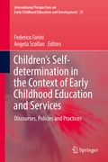 Cover: Children's Self-determination in the Context of Early Childhood Education and Services - Springer