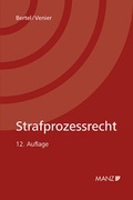 Cover: Strafprozessrecht - Manz