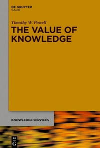 Abbildung von: The Value of Knowledge - De Gruyter Saur
