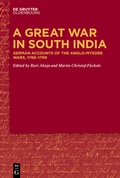 Cover: A Great War in South India - De Gruyter Oldenbourg
