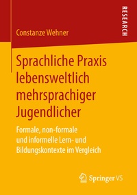 Abbildung von: Sprachliche Praxis lebensweltlich mehrsprachiger Jugendlicher - Springer VS