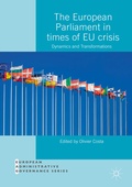 Cover: The European Parliament in Times of EU Crisis - Palgrave Macmillan