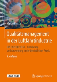 Abbildung von: Qualitätsmanagement in der Luftfahrtindustrie - Springer Vieweg