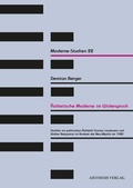 Cover: &Auml;sthetische Moderne im Widerspruch - Aisthesis