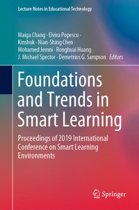 Enlarge image Cover: Foundations and Trends in Smart Learning - Springer