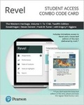 Cover: Revel for the Western Heritage, Volume 1 -- Combo Access Card - Pearson