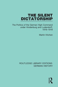 Enlarge image Cover: The Silent Dictatorship - Routledge