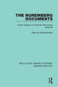 Cover: The Nuremberg Documents - Routledge