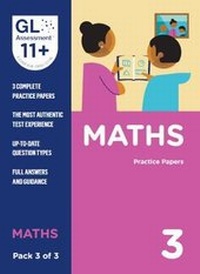 Enlarge image Cover: 11+ Practice Papers Maths Pack 3 (Multiple Choice) - GL Assessment