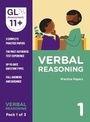 Cover: 11+ Practice Papers Verbal Reasoning Pack 1 (Multiple Choice) - GL Assessment