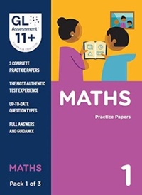 Enlarge image Cover: 11+ Practice Papers Maths Pack 1 (Multiple Choice) - GL Assessment