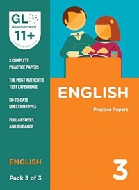 Enlarge image Cover: 11+ Practice Papers English Pack 3 (Multiple Choice) - GL Assessment