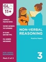 Cover: 11+ Practice Papers Non-Verbal Reasoning Pack 3 (Multiple Choice) - GL Assessment