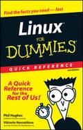 Cover: Linux For Dummies Quick Reference - Wiley