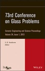 Cover: 73rd Conference on Glass Problems - Ceramic Engineering and Science Proceedings, Volume 34 Issue 1 - Wiley