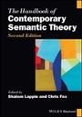Cover: The Handbook of Contemporary Semantic Theory 2e - Wiley