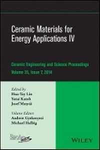 Enlarge image Cover: Ceramic Materials for Energy Applications IV - Ceramic Engineering and Science Proceedings, Volume 35 Issue 7 - Wiley