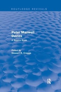 Cover: Peter Maxwell Davies - Routledge