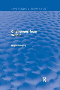 Enlarge image Cover: Challenges from Within - Routledge
