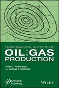 Cover: Environmental Aspects of Oil and Gas Production - Wiley