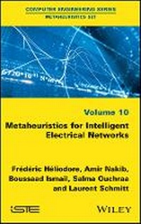 Enlarge image Cover: Metaheuristics for Intelligent Electrical Networks - Wiley