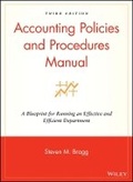 Cover: Accounting Policies and Procedures Manual - A Blueprint for Running an Effective and Efficient Department 5e - Wiley