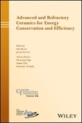 Cover: Advanced and Refractory Ceramics for Energy Conservation and Efficiency - Ceramic Transactions, v256 - Wiley