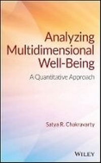 Enlarge image Cover: Analyzing Multidimensional Well-Being - A Quantitative Approach - Wiley