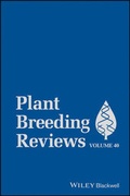 Cover: Plant Breeding Reviews, Volume 40 - Wiley