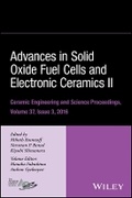 Cover: Advances in Solid Oxide Fuel Cells and Electronic Ceramics II - Ceramic Engineering and Science Proceedings v37, Issue 3 - Wiley