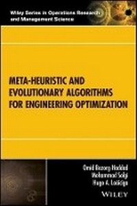 Enlarge image Cover: Meta-heuristic and Evolutionary Algorithms for Eng ineering Optimization - Wiley