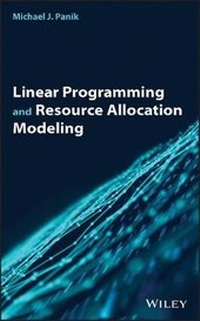 Enlarge image Cover: Linear Programming and Resource Allocation Modeling - Wiley