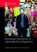 Cover: Routledge Handbook of Japanese Sociolinguistics - Routledge