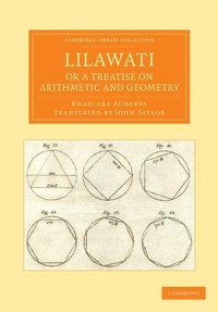 Abbildung von: Lilawati; or a Treatise on Arithmetic and Geometry - Cambridge University Press