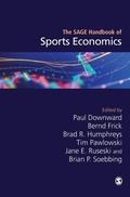Cover: The SAGE Handbook of Sports Economics - SAGE Publications Ltd