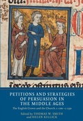 Cover: Petitions and Strategies of Persuasion in the Middle Ages - De Gruyter
