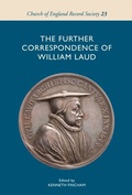 Cover: The Further Correspondence of William Laud - De Gruyter