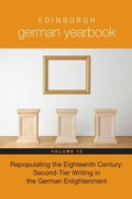 Cover: Edinburgh German Yearbook 12 - De Gruyter