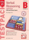 Cover: 11+ Verbal Reasoning Year 5-7 CEM Style Testpack B Papers 5-8 - Accelerated Education Publications Ltd