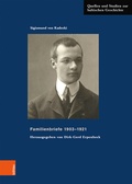 Cover: Familienbriefe 1903-1921 - B&ouml;hlau