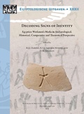 Cover: Decoding Signs of Identity - Peeters Publishers
