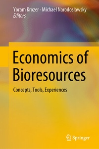 Enlarge image Cover: Economics of Bioresources - Springer