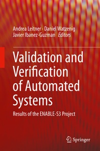 Abbildung von: Validation and Verification of Automated Systems - Springer