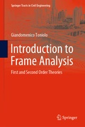 Cover: Introduction to Frame Analysis - Springer