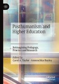 Cover: Posthumanism and Higher Education - Palgrave Macmillan