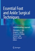 Cover: Essential Foot and Ankle Surgical Techniques - Springer