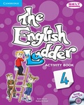Cover: The English Ladder Level 4 Activity Book with Songs Audio CD - Cambridge University Press